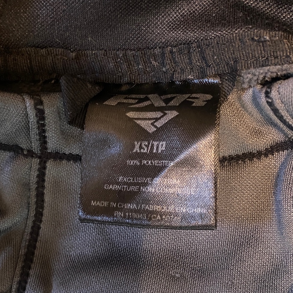 FXR Outdoor Gray and Blue Hoodie - Picture 3 of 4